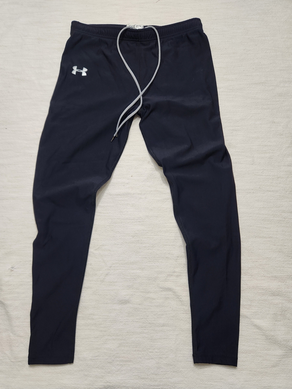 Under Armour XL Mens Black Athletic ColdGear Compression Tights/Leggings